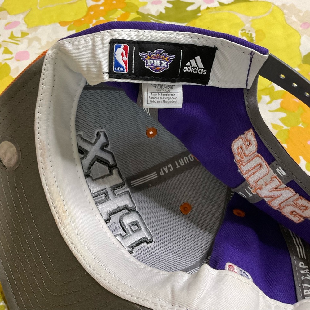 NBA Phoenix Suns Authentic Official On-Court Cap Adjustable - Picture 4 of 4